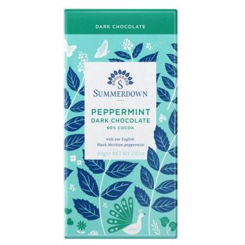 Summerdown Peppermint Dark Chocolate 80g